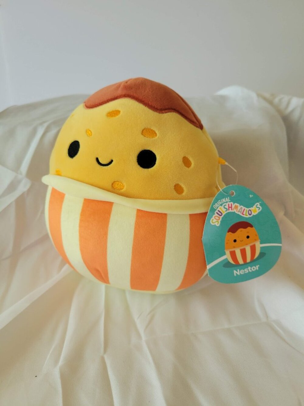 Squishmallows Nestor the Chicken Nugget Plush 8" Kellytoy NWT